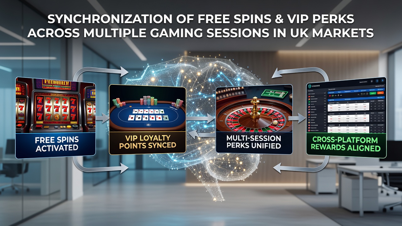 Detailed view of how free spin balances and VIP tier progress update across different gaming sessions on UK platforms